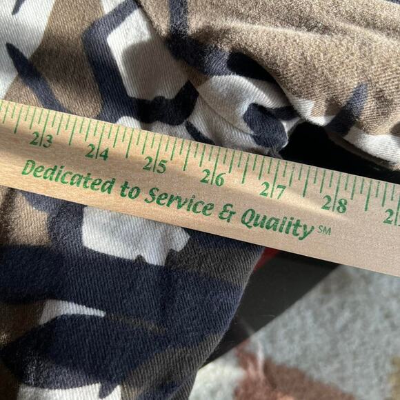 90s Predator Camo Insulated Bomber Jacket Size XL - Picture 6 of 8